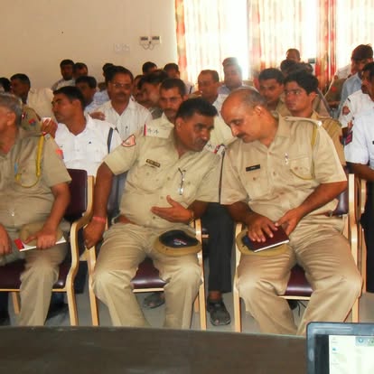 CPR training for traffic police